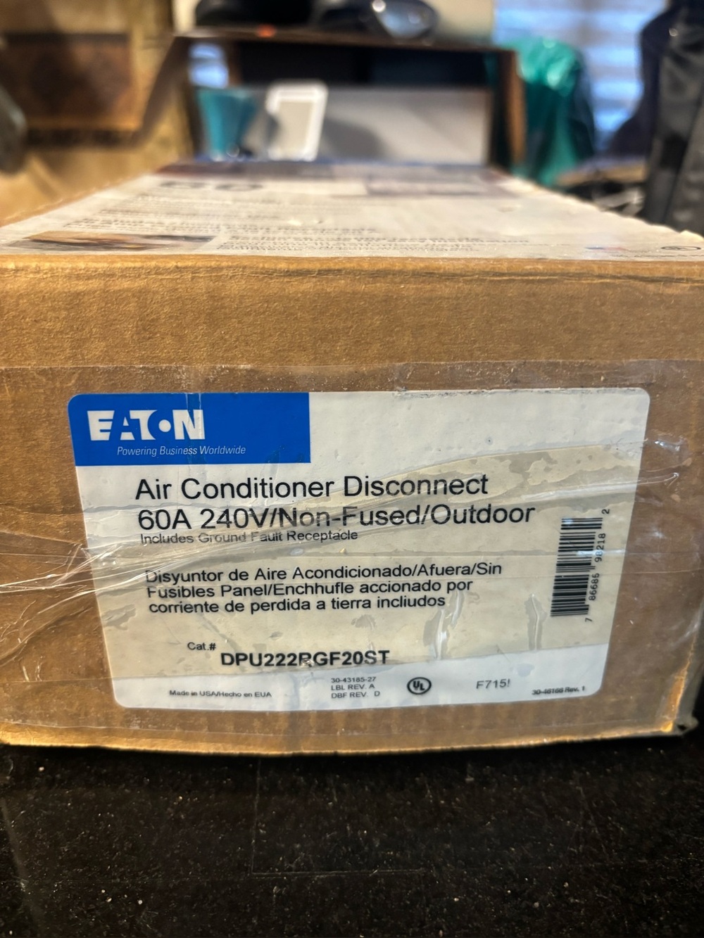 Eaton Air Conditioner Disconnect Switch